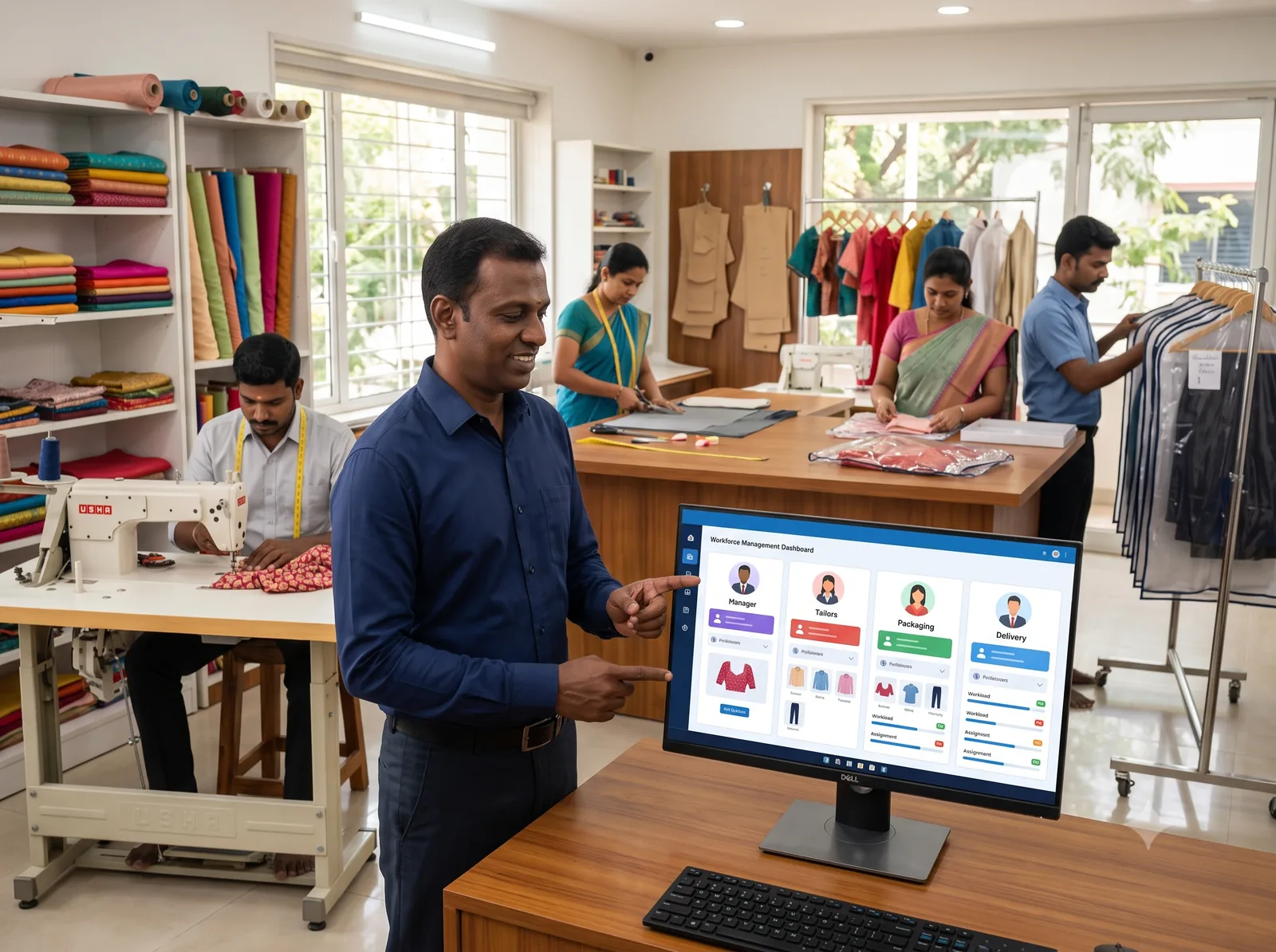 Assign work to tailors and teams